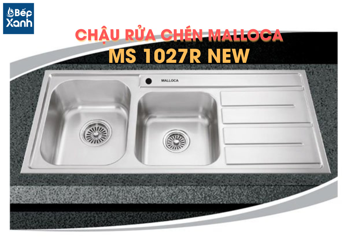 chậu rửa chén ms 1027r new