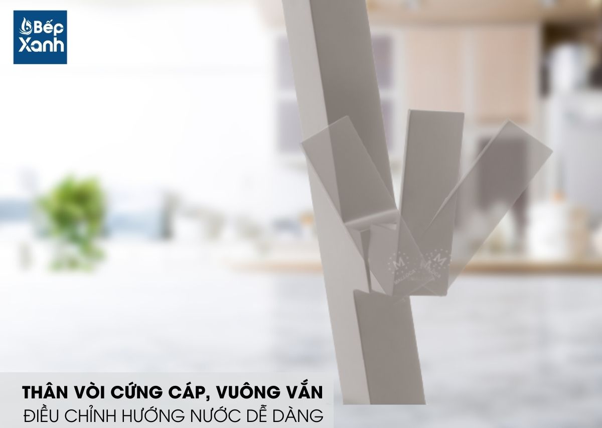 Thân vòi cứng cáp vòi rửa chén Malloca K131CR