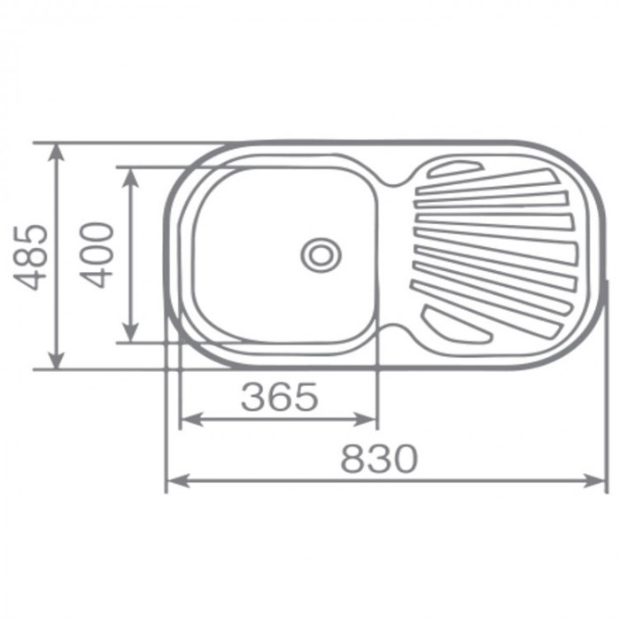 Chậu rửa Teka STYLO 1B 1D