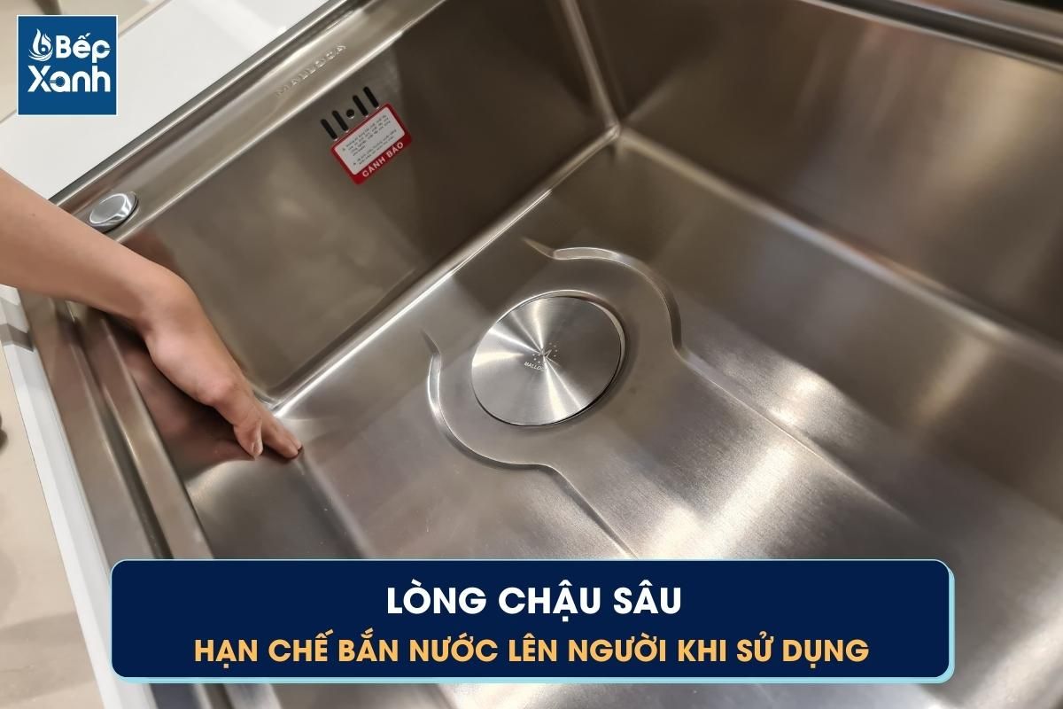 Lòng chậu sâu