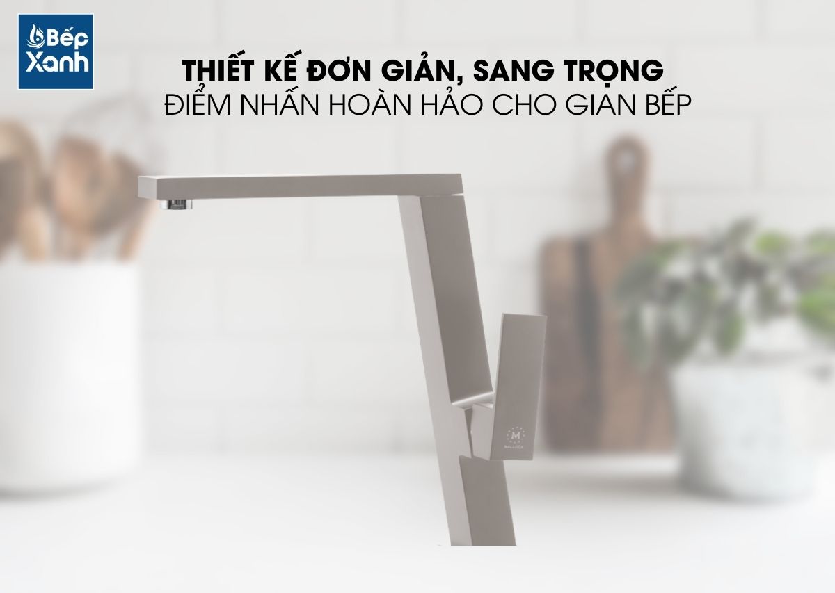 Thiết kế vòi nước Malloca K131CR