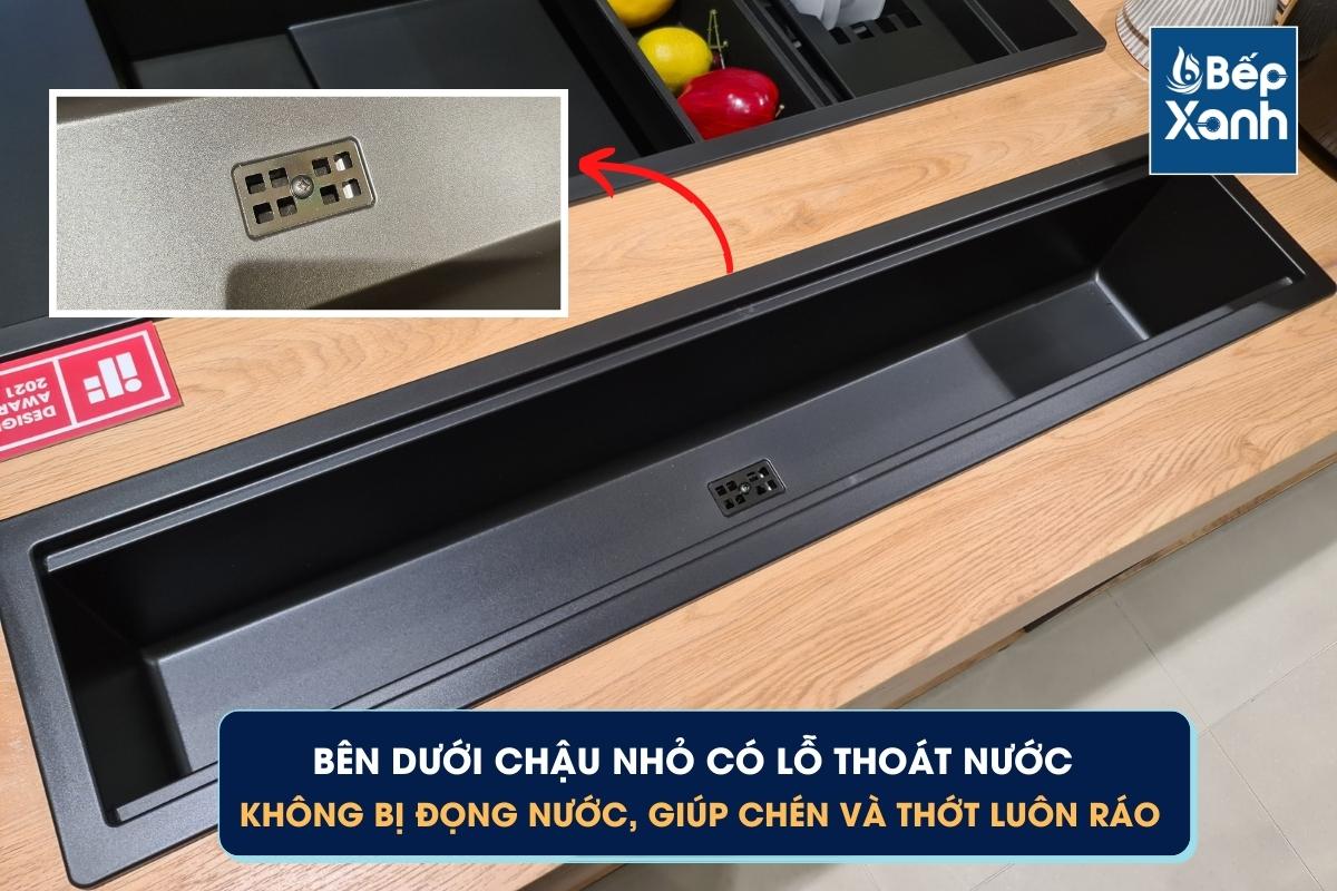 Lỗ thoát nước chậu nhỏ