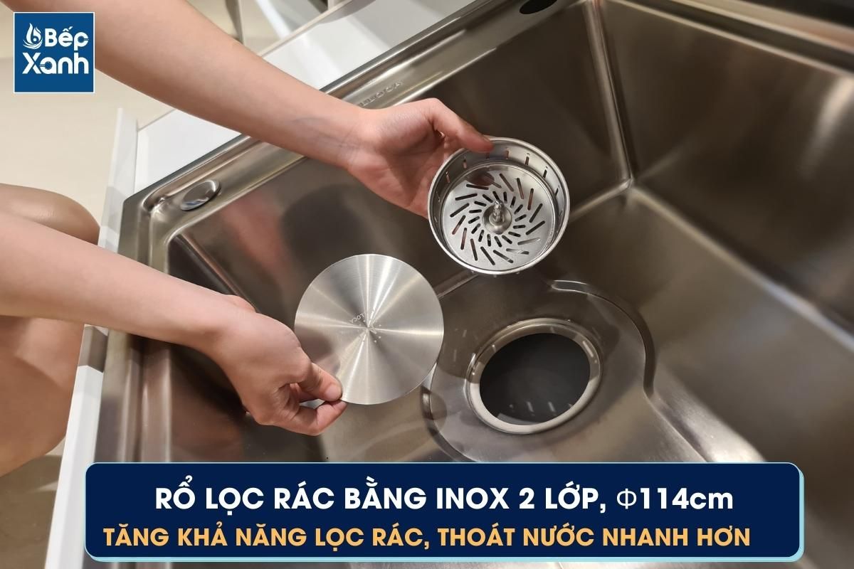 Rổ lọc rác của chậu