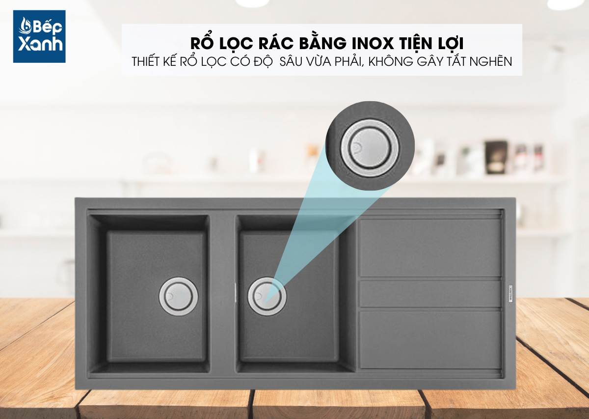 Rổ lọc rác bằng inox tiện lợi