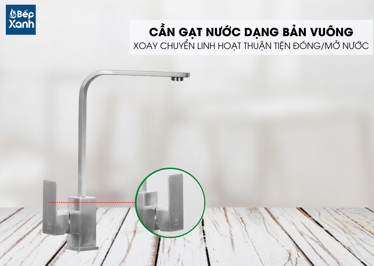 cần gạt dạng bản vuông