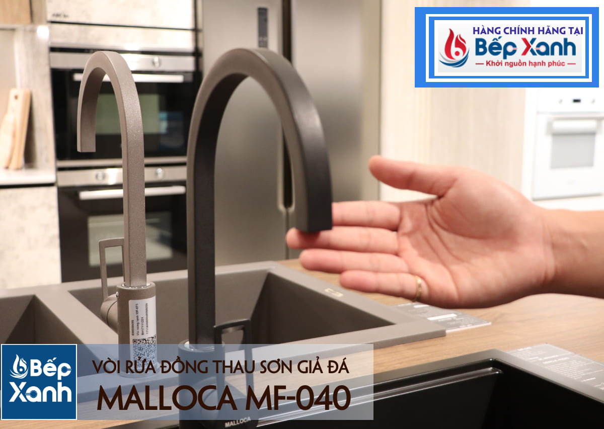 đầu vòi rửa chén malloca mf-040