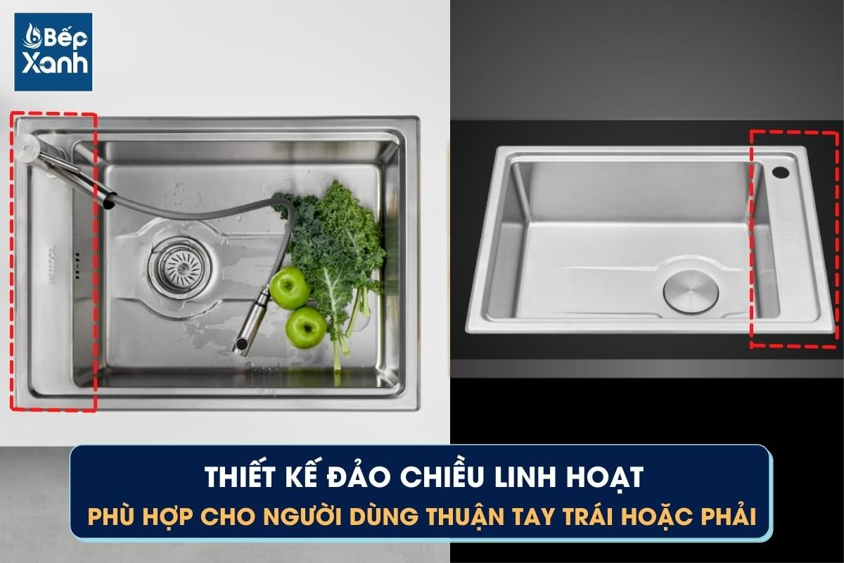 Thiết kế đảo chiều linh hoạt