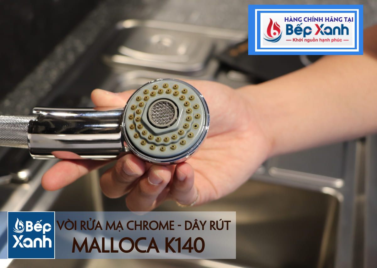 đầu vòi rửa chén malloca k140