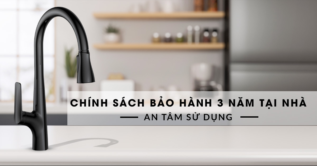 Chính sách bảo hành của vòi rửa Ecalite EF-K572B