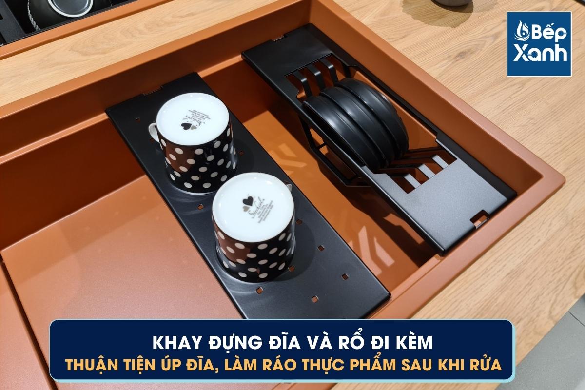 Phụ kiện đi kèm chậu đá màu cá hồi Malloca MYST K83S - MYST K83L