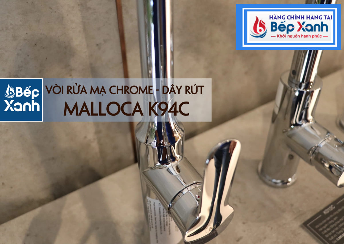 vòi malloca k94c mạ chrome