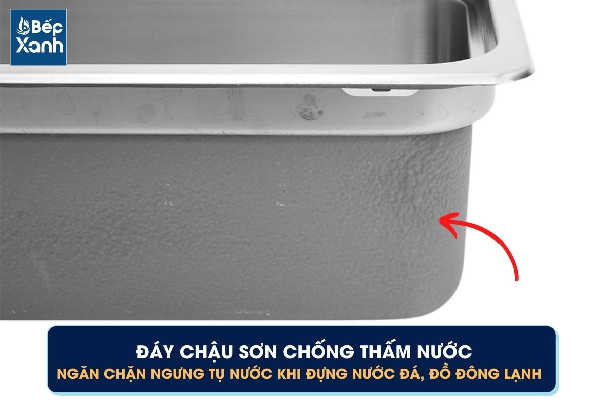 Đáy chậu MS 5082W sơn chống thấm nước