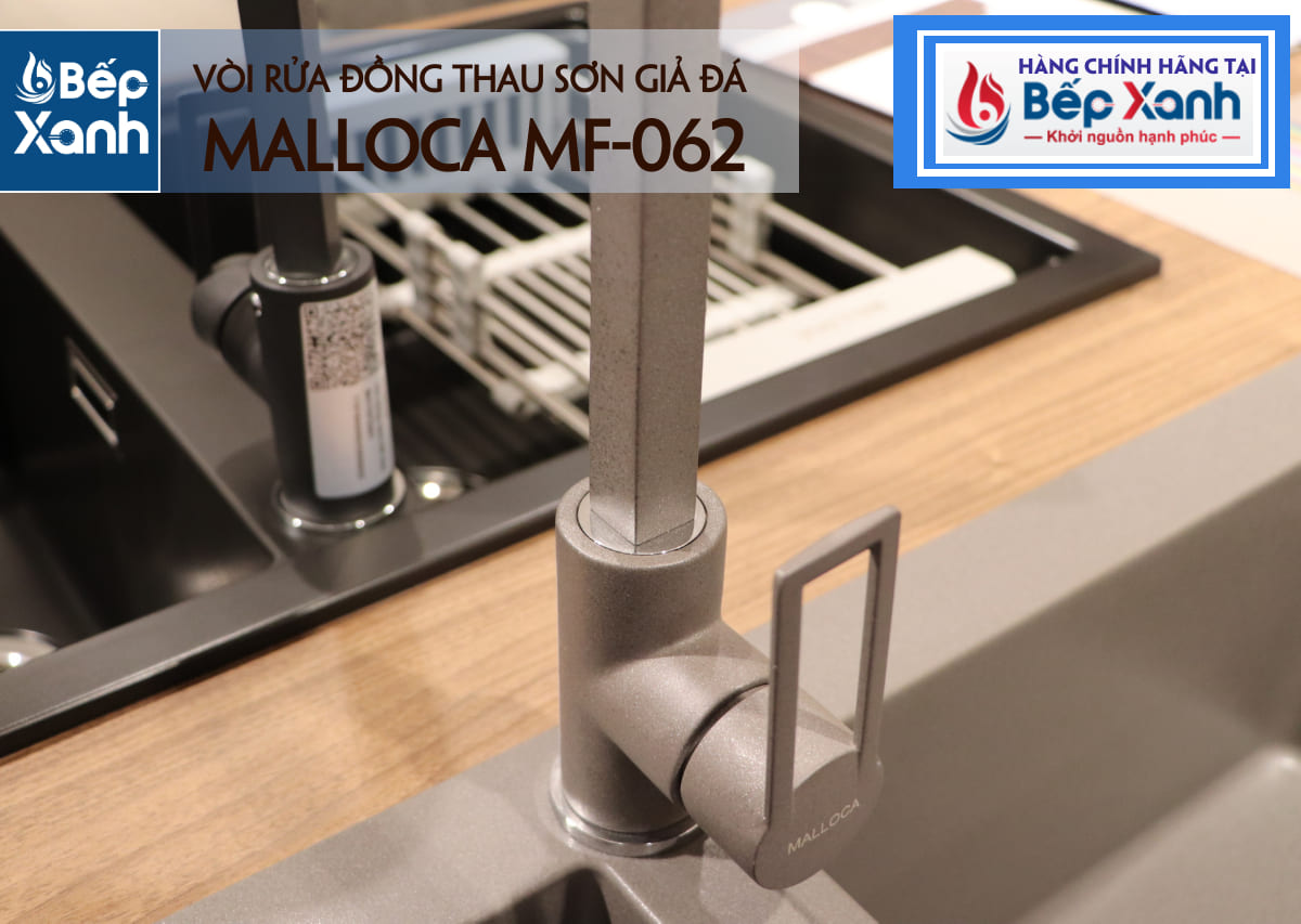 2 chế độ nóng lạnh của vòi rửa chén malloca mf-062