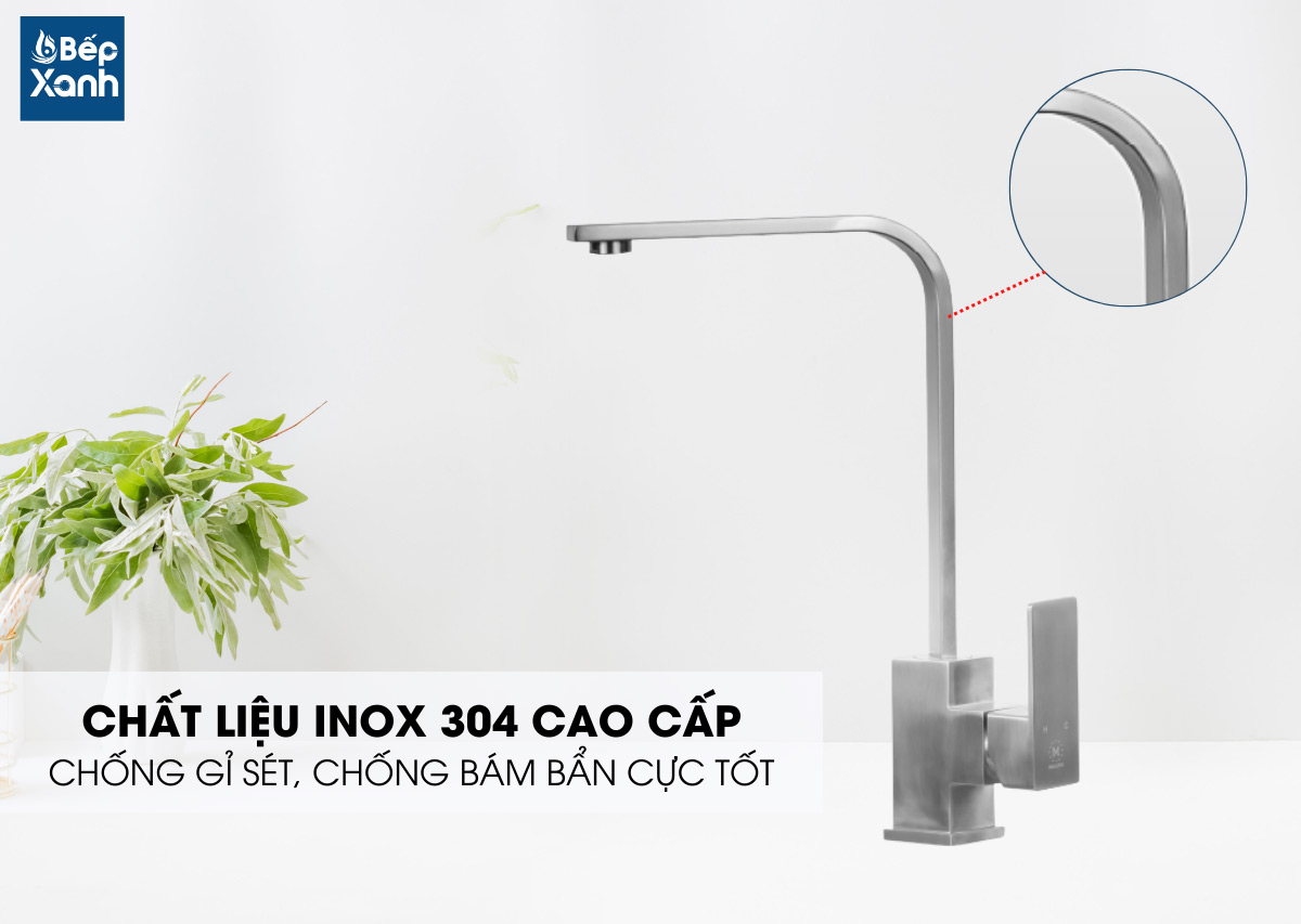 Chất liệu inox 304 cao cấp