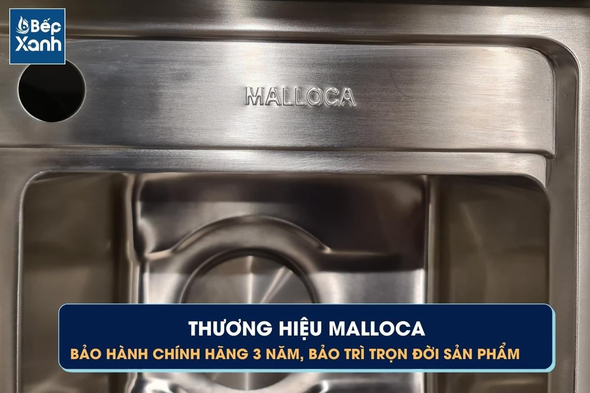 Chậu Malloca MS 5082W bảo hành 3 năm