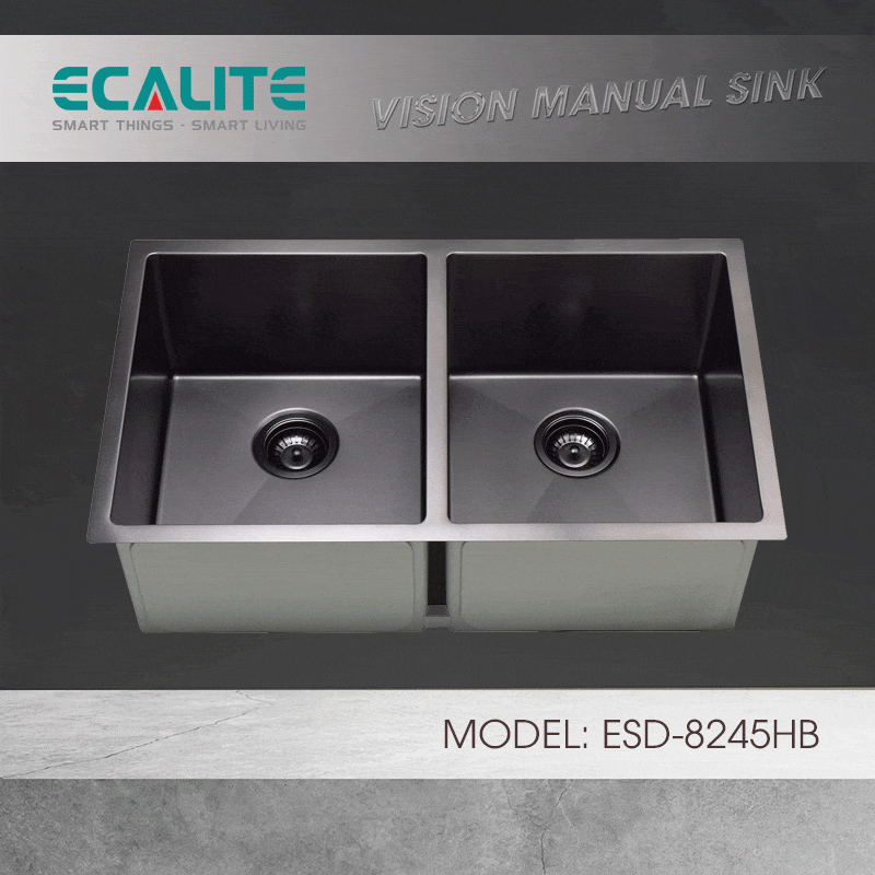 Chậu rửa chén Vision Manual Sink Ecalite ESD-8046HB