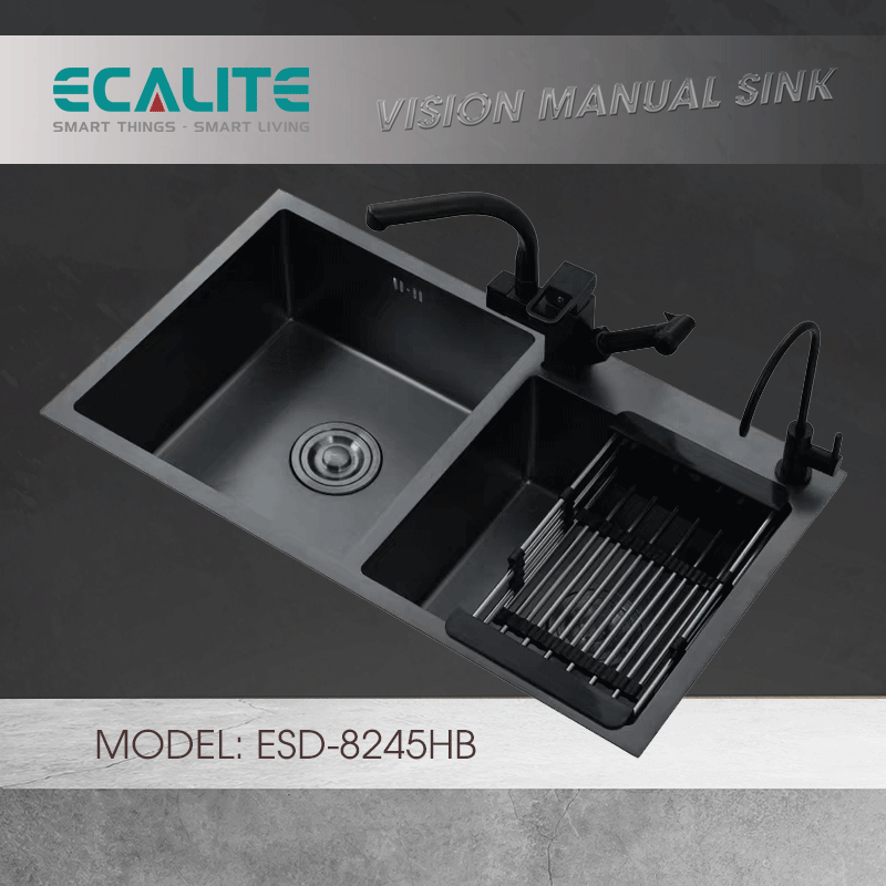 Chậu rửa chén Vision Manual Sink Ecalite ESD-8245HB