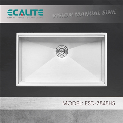 Chậu rửa chén Vision Manual Sink Ecalite ESD-7848HS