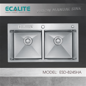 Chậu rửa chén Vision Manual Sink Ecalite ESD-8245HA